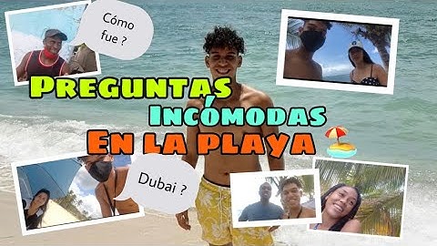 Preguntas incomodas en la playa (parte 1)