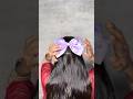 3 Layer Purple Bow 🎀 #purpelbow #purplelove #hairgoals #handcrafted #handmade