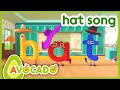 Hat song  kids phonics  nursery rhyme  singalong and dance  avocadoabc