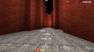 Xonotic Defrag (XDF). Flatland: 1:34.30