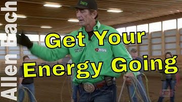 Get the Energy Going in Your Swing - Allen Bach Team Roping Tips