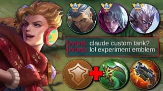 CLAUDE CUSTOM TANK EMBLEM! NEW META!🔥