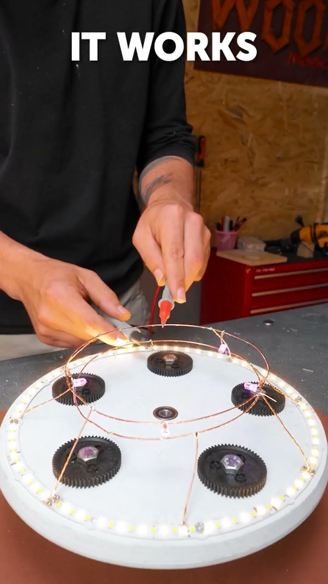 Handmade Octopus Lamp for Sci-Fi Lovers! ??