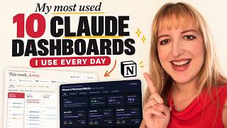 10 Claude Dashboards I Actually Use to Organize My Life and Business