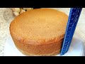 3 Dona Tuxumdan Baland Va Yumshoq BISKVIT TAYYORLASH / Очень Мягкий Бисквит Из 3 Яйца /SPOONGE CAKE