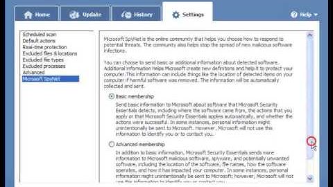 Microsoft Security Essentials - Beta