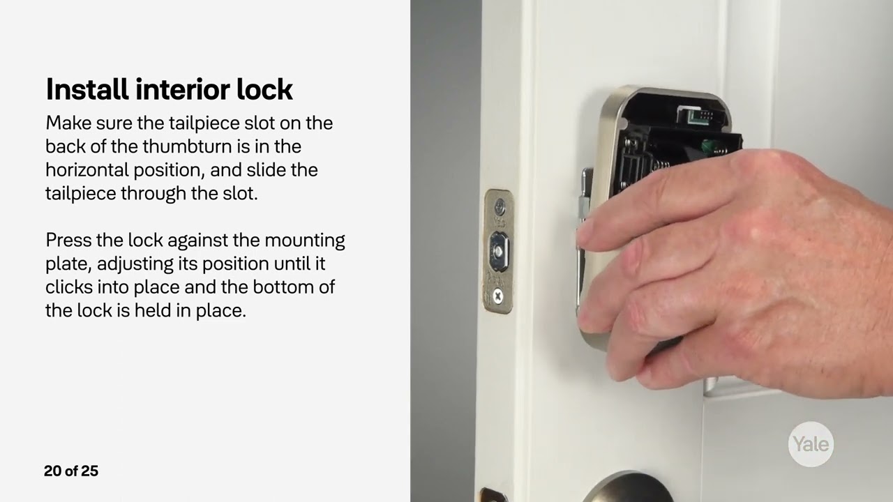 How To Install Yale Assure Lock 2 Touch Key Free YouTube How To Install Yale Assure Lock 2 Touch Key Free YouTube