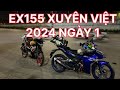 Xe  xuyn vit 2024  ex155 65465  mng 2  ngy 1 c chi  qung ngi 800km