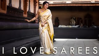 Sumukhi Kerala Kasavu Saree White Saree With D Border Kerala Saree - I Love Sarees