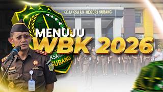Kejari Subang Siap Menuju WBK 2026 | Komitmen Integritas &amp; Pelayanan Prima