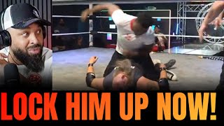 Download Lagu WALGELIJK! MMA-vechter slaat bewusteloze worstelaar herhaaldelijk op het hoofd tijdens wedstrijd! MP3 Download Lagu WALGELIJK! MMA-vechter slaat bewusteloze worstelaar herhaaldelijk op het hoofd tijdens wedstrijd! MP3