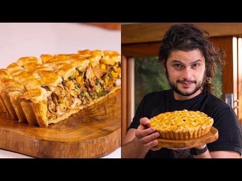 TORTA DE FRANGO CREMOSO COM MASSA PERFEITA | Temporada de Inverno | Mohamad Hindi