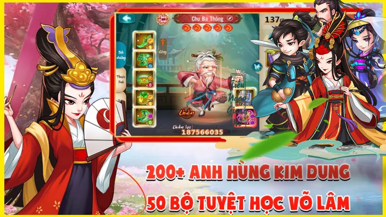 Game Lậu Mobile - Tam Khúc Xạ Điêu 2 Việt Hóa - Free Code Vip + Tướng Đỏ  Ssr - Youtube