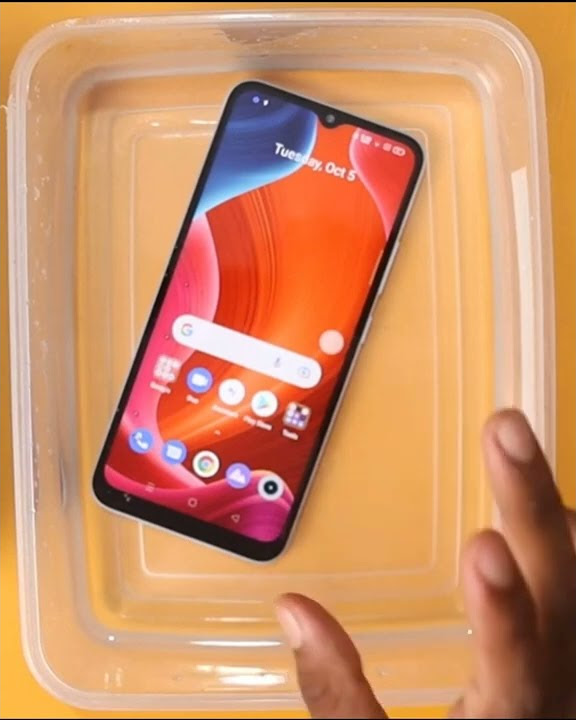 Realmi Narzo 50A Water proof Test. Chaudhary technologies. - YouTube