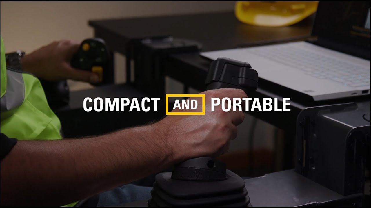 Cat® Simulators Heavy Equipment Operator Training with SimLite Dozer