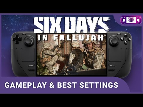 Steam Deck Gameplay & Best Settings - Six Days in Fallujah