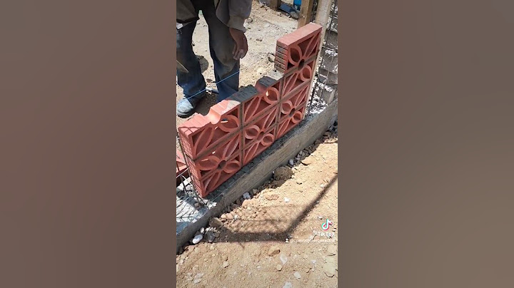 Colocación de muro de Celosia, ahí vamos con la obra!