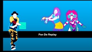 Just dance unlimited pon de replay fanmade mashup
