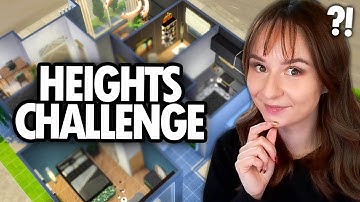 Every room is a different HEIGHT challenge in The Sims 4