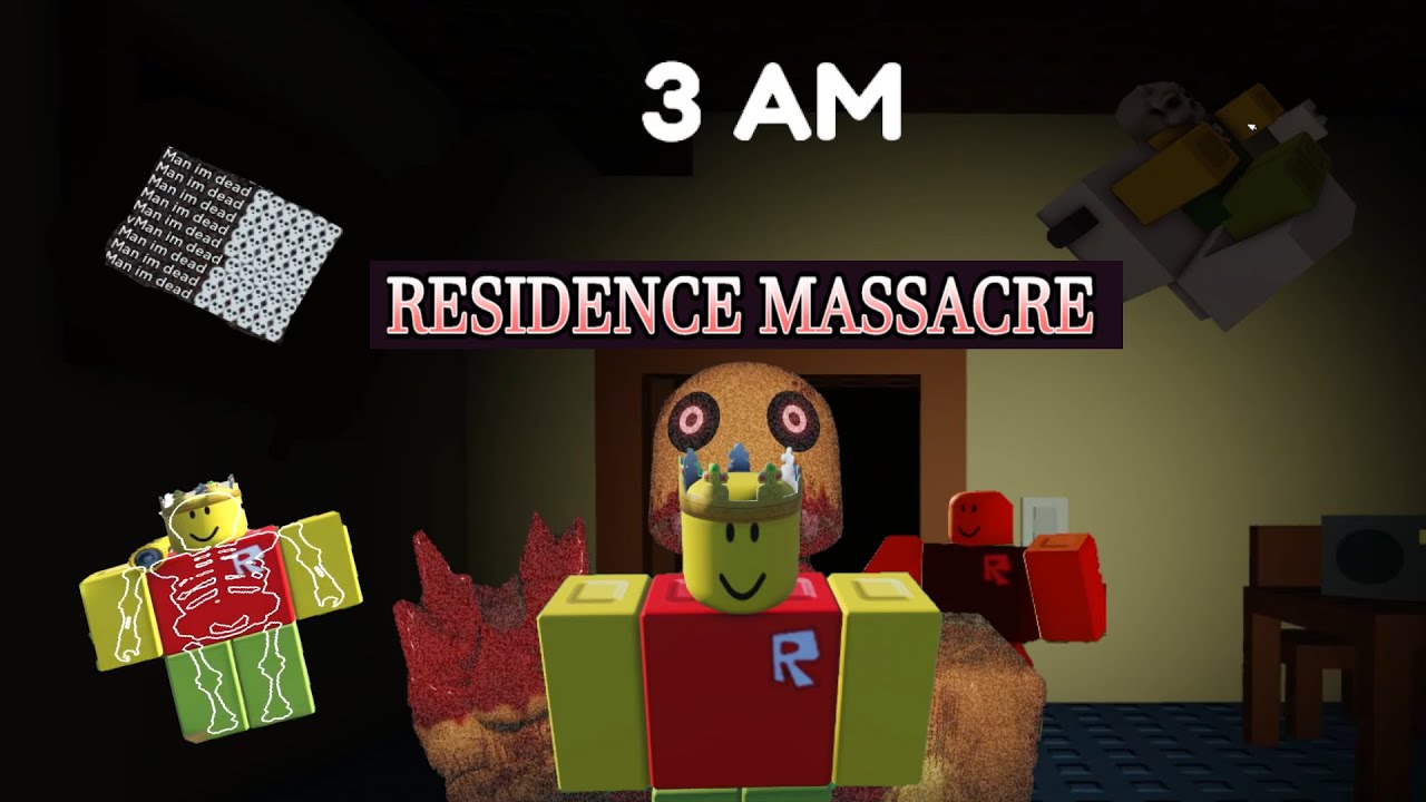 Rating ALL Roblox Horror Games Part 44 - Residence Massacre #robloxhor