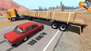 картинка: ХОТЕЛ РАЗВЕРНУТЬСЯ, НО УБИЛ ВСЕХ В ЖИГУЛИ | BeamNG.drive