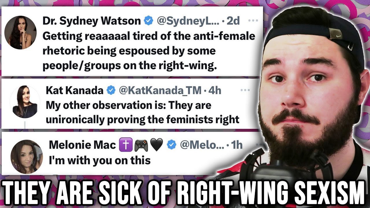 Женщины правого крыла в шоке от того, что мужчины-консерваторы ненавидят всех женщин