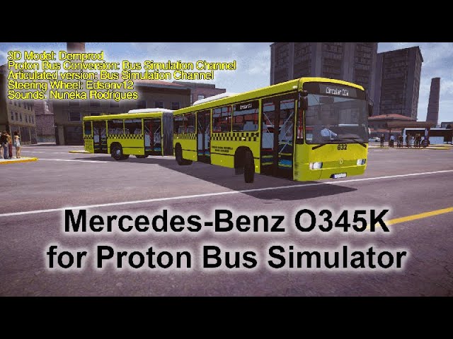 Versão 89A do completo e 80A - Proton Bus Simulator Road