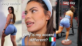 How my body changed during a BULK , my accent + life update
