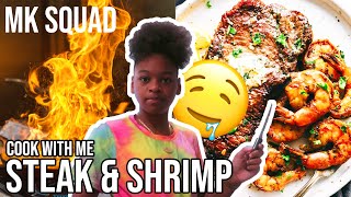 Watch badkidmacei as she cooks steak and shrimp with her mom! thank
you for watching! subscribe:
https://www./channel/ucwhi0dvea1xf37cfv-6prtw ena...