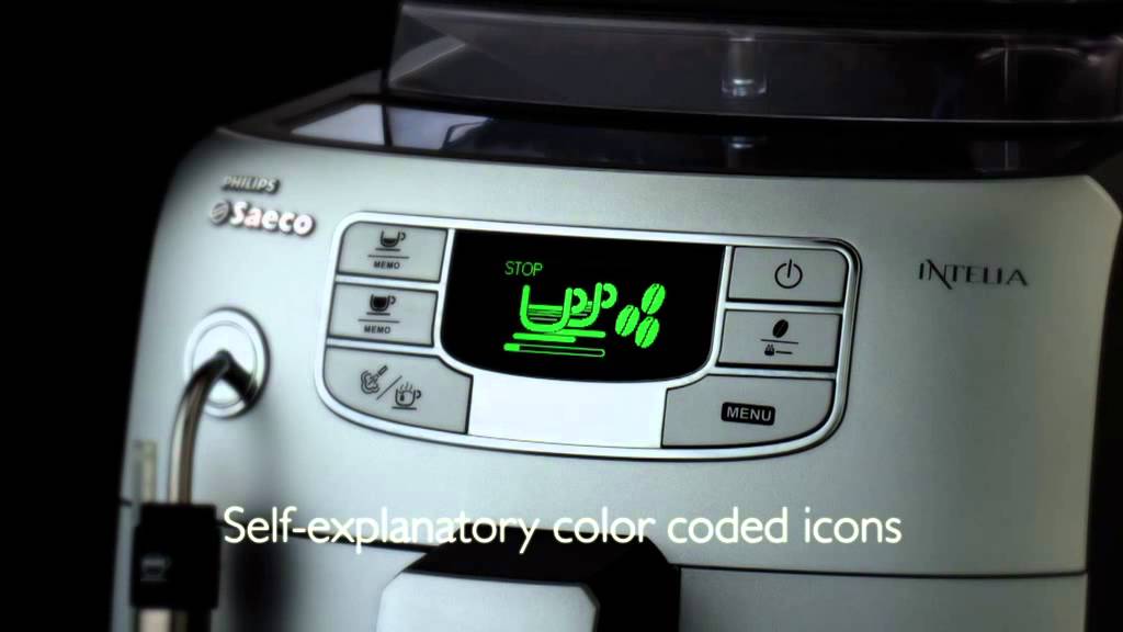 Philips Saeco全自動義式咖啡機HD8751 Intelia Focus - YouTube