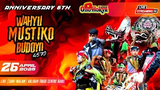 🔴 Live JARANAN WAHYU MUSTIKO BUDOYO ANNIVERSARY Ke 6 Th