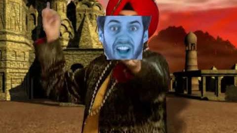 The Tunak Tunak Tun but it