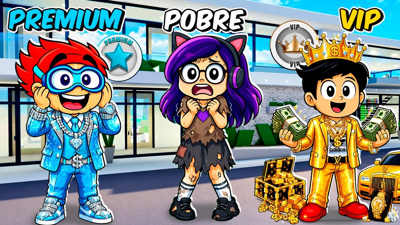FAMILIA PREMIUM vs FAMILIA VIP en BROOKHAVEN ROBLOX | Kori