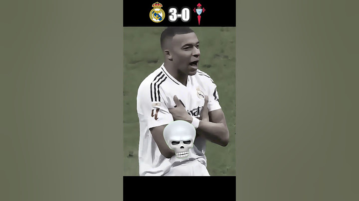 Real Madrid vs Celta goals