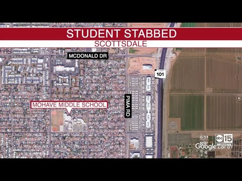 13-year-old boy hospitalized after being stabbed by another student at Mohave Middle School