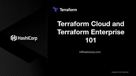 Terraform Cloud and Terraform Enterprise 101