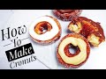 Cronut Recipe Dominique Ansel | Cronuts In 3 Flavors | How To Make Cronuts | Bake and Toss