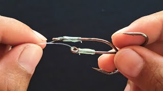 Easy way to Snell a hook  How to Snell a hook