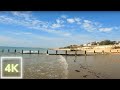 Ambient walk at the seaside, Calm walking by the sea, Relaxing sea video 4K Ultra HD 🌅