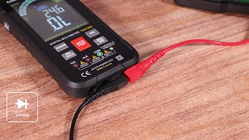 Use Kaiweets KM601 to Test Diode