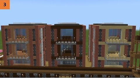 Building a village in Minecraft episode 3- Villager apartments!
