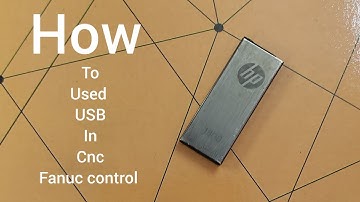 Program copy paste in Fanuc controller cnc | usb To Cnc memory | Oi -TF | series | #cnc #viral