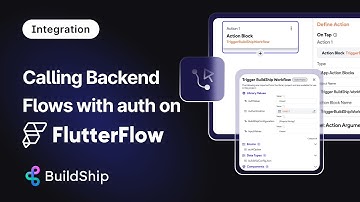 Easiest way to Call Workflows and Backend Logic with Auth on FlutterFlow - NEW BuildShip Library