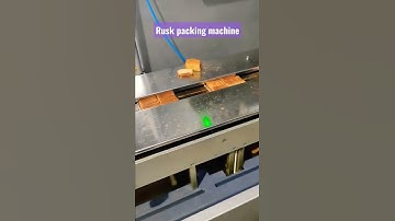 Packing machine in rusk||