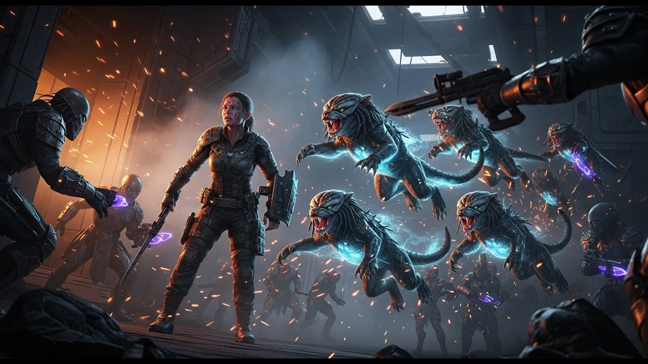 The Human Was Surrounded — The Cubs Leapt Into the Fight | HFY | SCI-FI