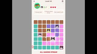 Meowdoku: Brain Puzzle Games Level 44 Gameplay