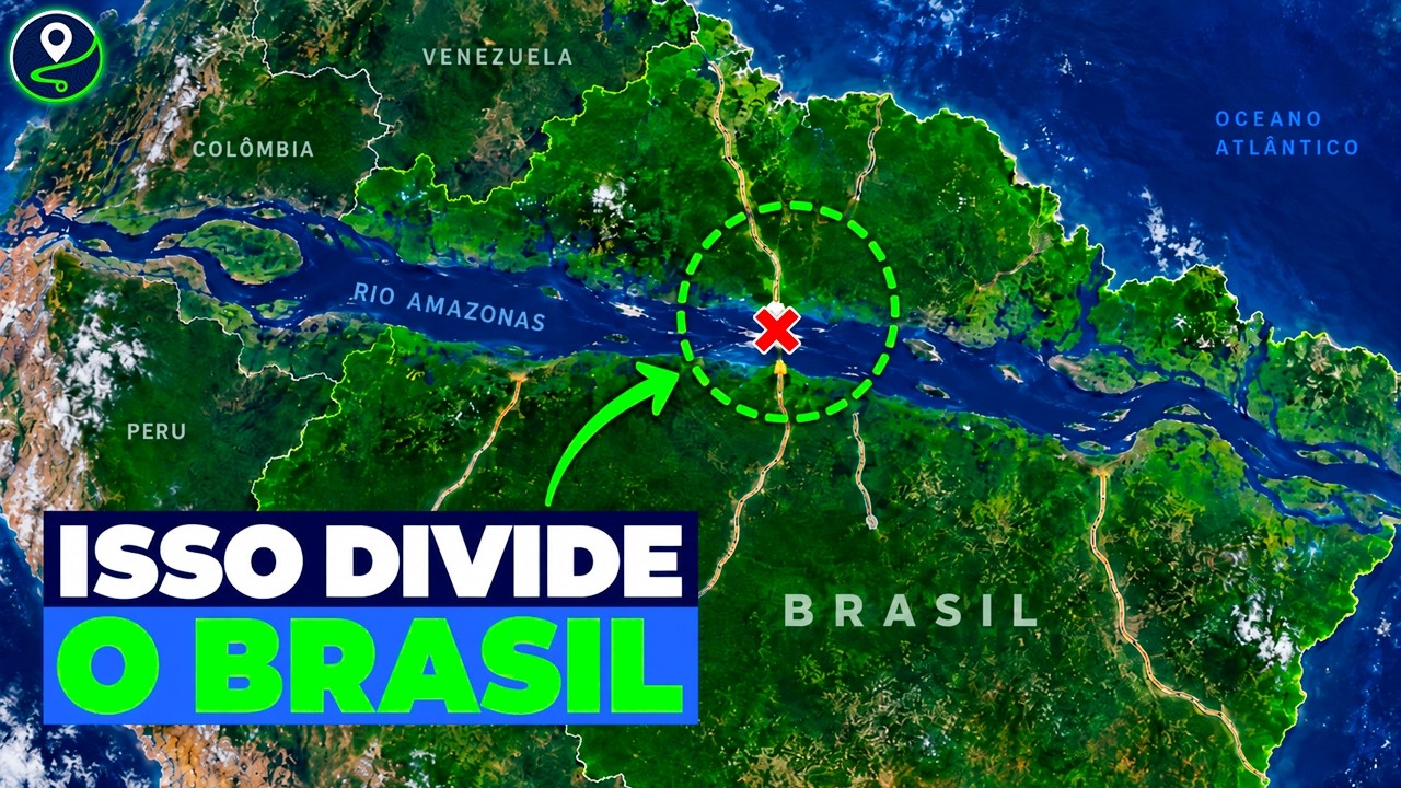Por que NÃO EXISTE Nenhuma Ponte sobre o Rio Amazonas? O VERDADEIRO problema está FORA DA ÁGUA...