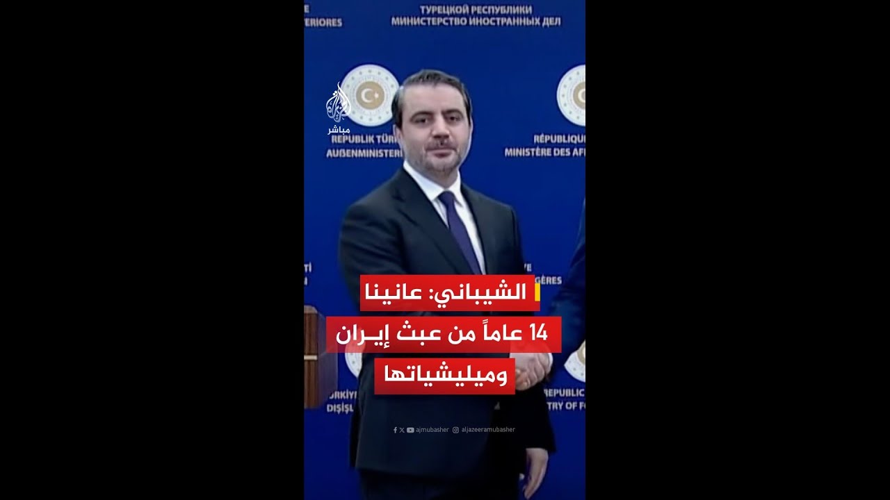 وزير الخارجية السوري: ندعم سيادة دول المنطقة وخاصة في لبنان والعراق على حصر السلاح بيد الدولة