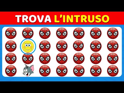 Trova l'intruso Spider
