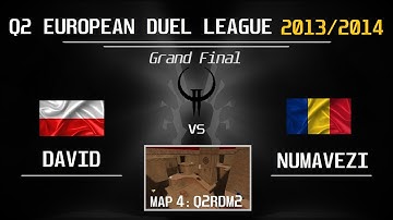 QUAKE 2 | EDL #12 GRAND FINAL | David vs NumaveZi - 4th map q2rdm2